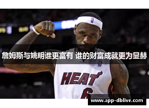 詹姆斯与姚明谁更富有 谁的财富成就更为显赫